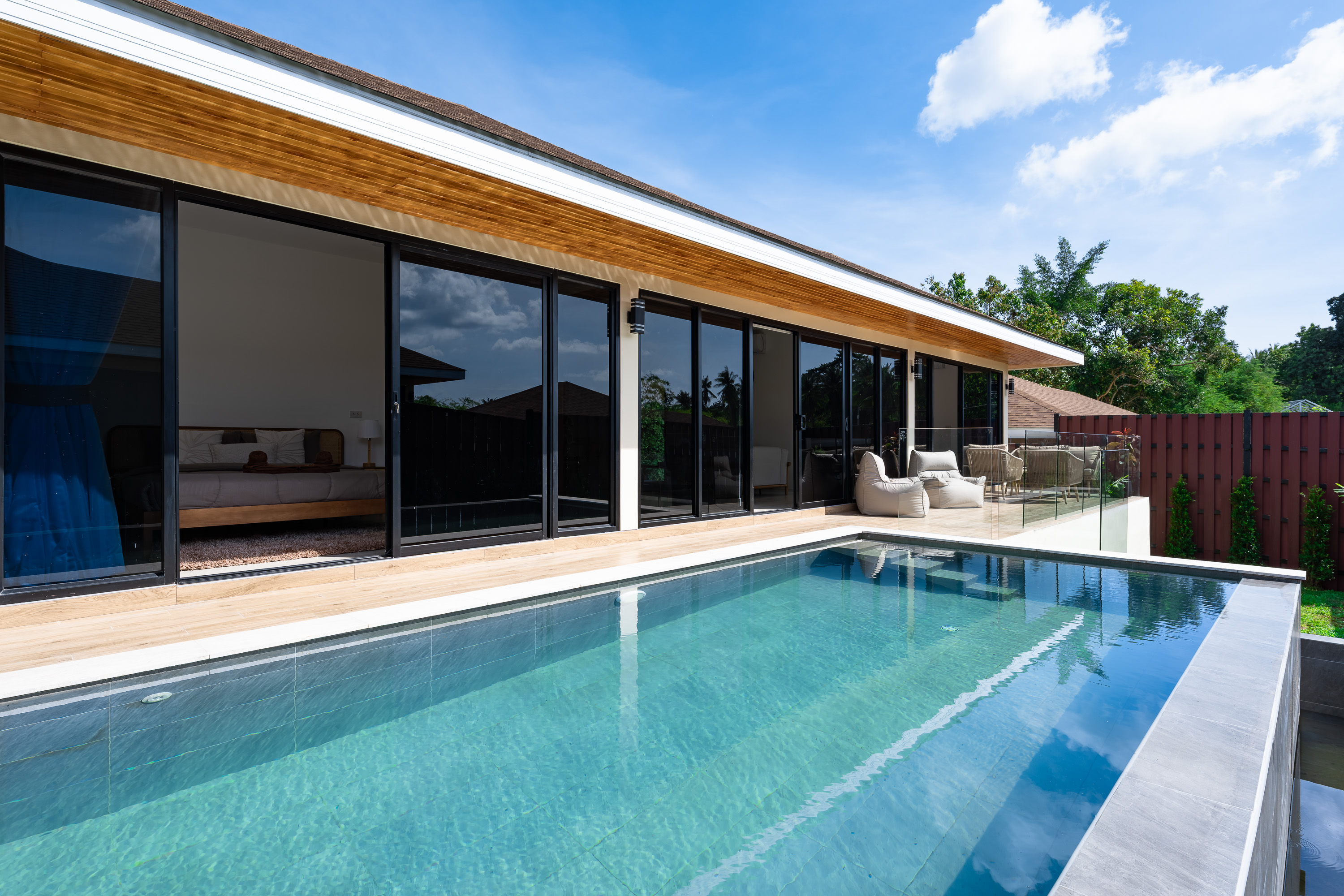 Private pool of N27 The Light Villa at Iremia Residence, Koh Samui